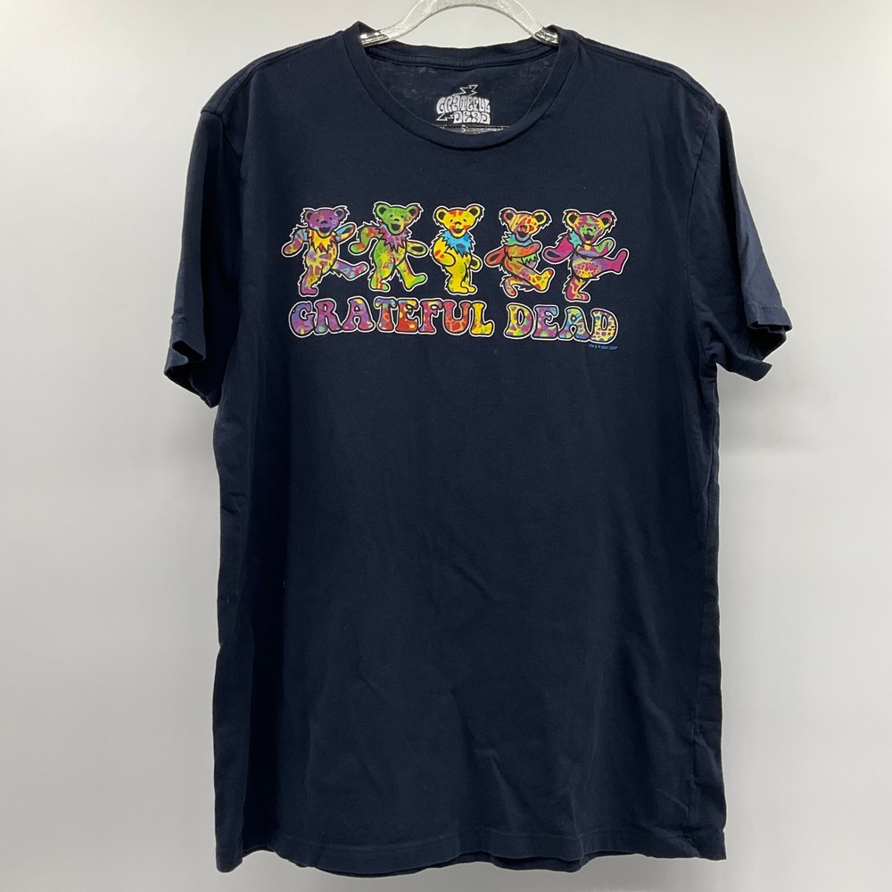 Grateful Dead T‎ Shirt Dancing Bears Small Black Hippie Boho Psychedelic Rock